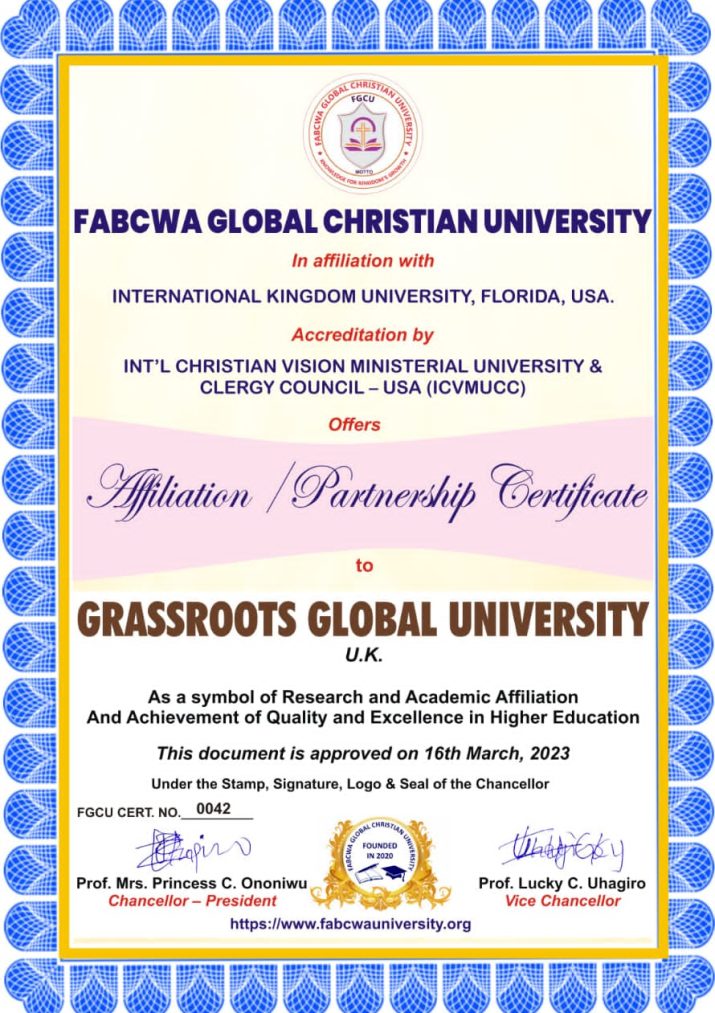 FAbwa Global Christian University